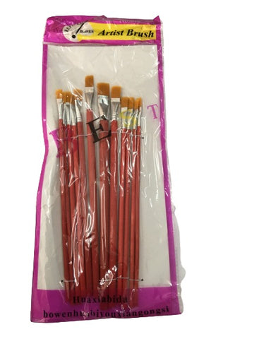 ARTIST BRUSH SET 10PCS