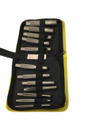 Holesaw Leather Set (12PC)