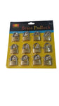 Padlock Set (Brass)