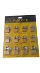 Padlock Set (Yellow)