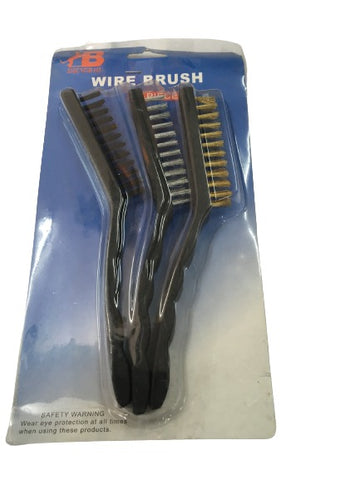 Wire Brush Set/3pc (Medium)